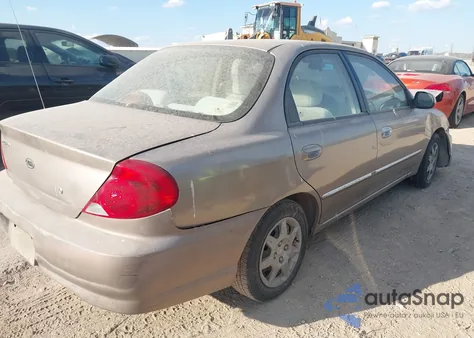 2003 Kia Spectra Ls from USA, damaged, VIN KNAFB121335297723